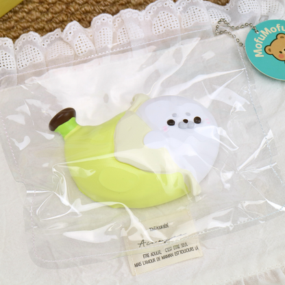 むきかけバナナあざらし