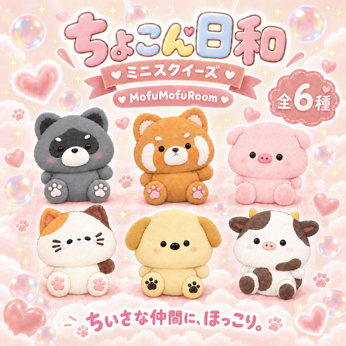 ちょこん日和｜全6種