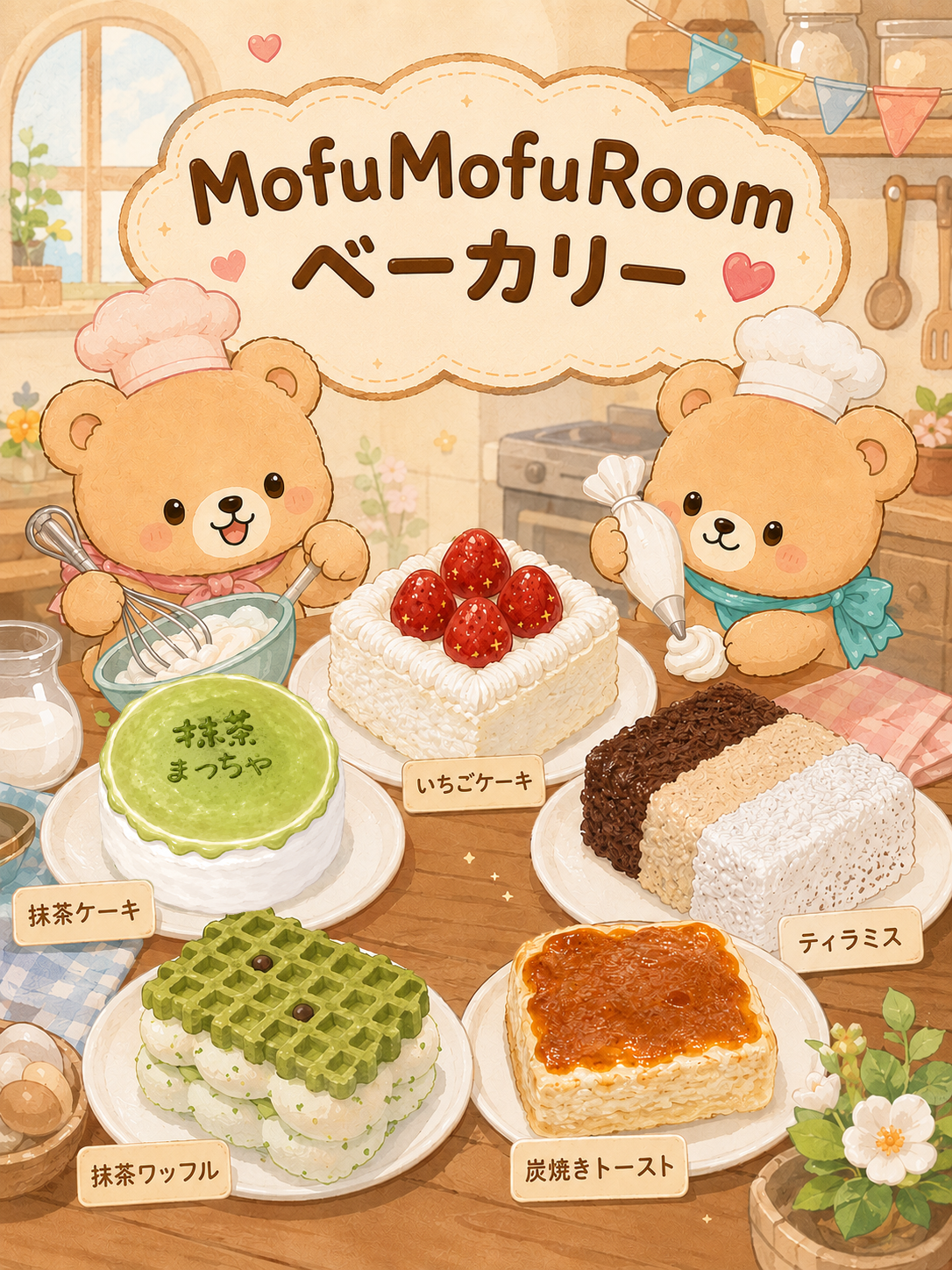 MofuMofu Room-Squishy 小さな癒しを、毎日のそばに